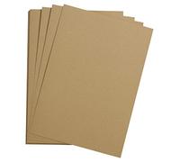 Clairefontaine 90756C - Paquete de papel de dibujo de grano Etival Color 25 hojas 29, 7 x 42 cm, 160 g, color champán