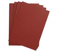 Clairefontaine 90764C, Paquete de papel de dibujo de grano Etival Color 25 hojas 29, 7 x 42 cm, 160 g, burdeos