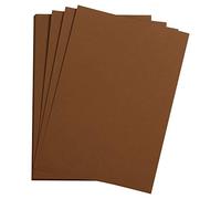 Clairefontaine 90765C - Paquete de papel de dibujo de grano Etival Color 25 hojas 29, 7 x 42 cm, 160 g, marrón