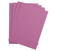 Clairefontaine 90776C - Paquete de papel de dibujo de grano Etival Color 25 hojas 29, 7 x 42 cm, 160 g, violeta
