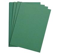 Clairefontaine 90778C Paquete Papel Etival Color - 25 Hojas Papel de Dibujo con Grano Verde Oscuro - A3 29,7x42 cm 160g - Ideal para el Dibujo y las Actividades Creativas