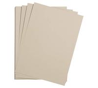 Clairefontaine 90781C - Paquete de papel de dibujo de grano Etival Color 25 hojas 29, 7 x 42 cm, 160 g, gris claro