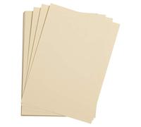 Clairefontaine 90782C - Paquete de papel de dibujo de grano Etival Color 25 hojas 29, 7 x 42 cm, 160 g, marfil