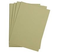 Clairefontaine 90784C Paquete Papel Etival Color - 25 Hojas Papel de Dibujo con Grano Verde Almendra - A3 29,7x42 cm 160g - Ideal para el Dibujo y las Actividades Creativas