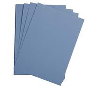 Clairefontaine 90788C - Paquete de papel de dibujo de grano Etival Color 25 hojas 29, 7 x 42 cm, 160 g, azul real
