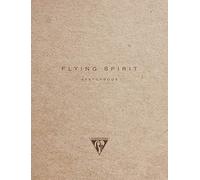 Clairefontaine 930022 C Flying Spirit - Cuaderno cosido con protectora Kraft 16 x 21 cm 120 páginas de color marfil