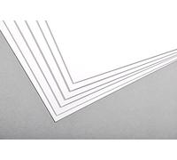 Clairefontaine 93320C - Carpeta de cartón Bristol (25 hojas, 205 g, 50 x 65 cm), color blanco