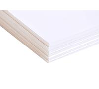 Clairefontaine 93617C - Pack de 15 cajas de espuma (DIN A1, 59 x 84 cm, 3 mm, ideal para modelado y decoración, ligero y fácil de trabajar, sin cloro, 15 unidades), color blanco