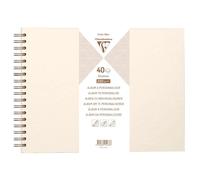 Clairefontaine 95433c álbum de foto y protector marfil 40 hojas encua
