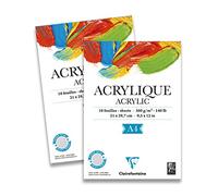Clairefontaine Acrylic Pad Din Bloc de dibujo A4 360 g