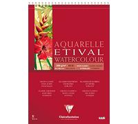 Clairefontaine 96386 C bloque Etival grano Classic espiral A2 10 hojas 200 g