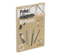 Clairefontaine Bloc pegado 96539C PaintON Multi-técnicas 30 hojas A5 14,8x21 cm 250 g natural