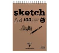 Clairefontaine Sketch Wirebound Pad Bloc de dibujo A4 90 g