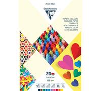 Clairefontaine 97244C - Papel de , color es para dibujar (A4, 120 g, 20 hojas)