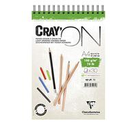 Clairefontaine 975031 C bloque cray' on de espiral microperforé 30 hojas 210 x 297 mm A4 160 G