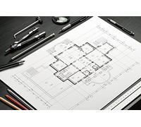 Clairefontaine 975045C - Un paquet de papier dessin lisse Alpha Lavis 250 feuilles blanches 29,7x42 cm 200g