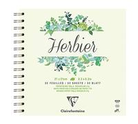 Clairefontaine 975178C Un Herbier cuaderno en espiral 21x21 cm