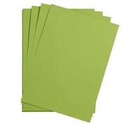 Clairefontaine 975252C Paquet Papier Maya - 25 Feuilles Papier Dessin Lisse Vert Mousse - A4 21x29,7 cm 185g - Idéal pour le Dessin et les Activités Créatives