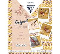 Clairefontaine 97533C - Un cuaderno creativo 4 en 1 que contiene 4 actividades para relajarse: escribir, colorear, origami y decoupage