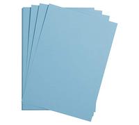 Clairefontaine 975371C Paquete Papel Maya - 25 Hojas Papel de Dibujo Liso Azul Cielo - A3 29,7x42 cm 185g - Ideal para el Dibujo y las Actividades Creativas