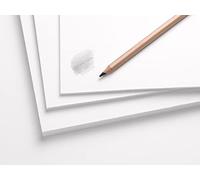 Clairefontaine 975386C - Paquete de cartón pluma Graffic - 6 hojas de cartón pluma blanco rígido y ligero - A3 29,7x42 cm 3 mm - Ideal para maquetas, presentaciones y exposiciones