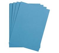 Clairefontaine 975558C Paquete Papel Maya - 25 Hojas Papel de Dibujo Liso Azul - A2 42x59,4 cm 185g - Ideal para el Dibujo y las Actividades Creativas