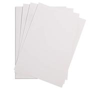Clairefontaine 975563C Paquet Papier Maya - 25 Feuilles Papier Dessin Lisse Blanc - A2 42x59,4 cm 185g - Idéal pour le Dessin et les Activités Créatives