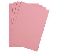 Clairefontaine 975565C Paquete Papel Maya - 25 Hojas Papel de Dibujo Liso Rosa Claro - A2 42x59,4 cm 185g - Ideal para el Dibujo y las Actividades Creativas