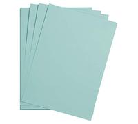 Clairefontaine 975569C Paquet Papier Maya - 25 Feuilles Papier Dessin Lisse Vert Turquoise - A2 42x59,4 cm 185g - Idéal pour le Dessin et les Activités Créatives