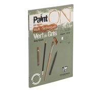 Clairefontaine Paint'On Pad Grey Green Glued Bloc de dibujo A3 250 g