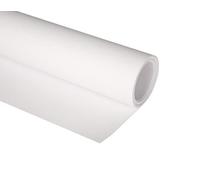 Clairefontaine 975745C Rollo PaintON Multi-técnicas - Papel de Dibujo Multi-técnicas 100% Reciclado de Superficie Satinada - Blanco - 1,3x10 m 250g