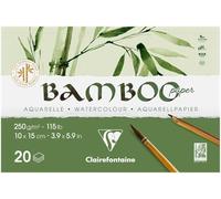 Clairefontaine 975911C - Bloc collé 20F Bambou 250g 10x15cm P