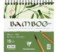 Clairefontaine 975924C - Bloc R.I. Bambou 250g 15x15cm 15 feuilles