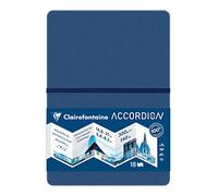 Clairefontaine 975969C - Accordion 1 feuille d'aquarelle A5 300g grain mi-Fin pliée en 18 pages