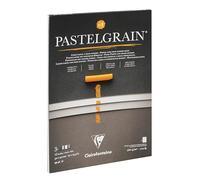 Clairefontaine 976059C Bloc Pegado PastelGrain n°1-12 Hojas Cartulina Especial para Pasteles Secos - 30x40 cm 360g - Surtido tonos grises - Separadores en Papel Cristal