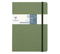 Clairefontaine Age Bag - Cuaderno cosido dos cuadrado, color verde