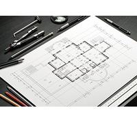 Clairefontaine Alpha lavis 80 x 120 200 g Lot 10sh, Blanc