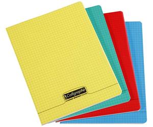 Clairefontaine Calligraphe PP - Cuaderno grapado, color Surtidos. A4