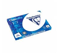 Clairefontaine Clairalfa 2232C - Papel para impresora (DIN A3, 29,7 x 42 cm, 250 g, 1 paquete de 125 hojas), color blanco