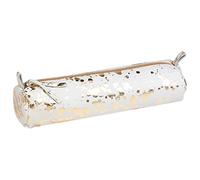 Clairefontaine Cosmicuir Estuche, 22 cm, Oro (Or) (Dorado) - 400056C