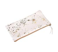 Clairefontaine Cosmicuir - Estuche de 22 cm, color dorado