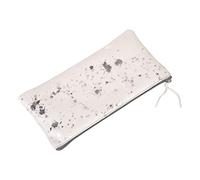 Clairefontaine Cosmicuir - Estuche de 22 cm, color plateado