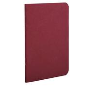 Clairefontaine - Cuaderno, gebund Age Bag, 48 hojas, color kirschrot 14 x 9 x 0.70