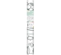 Avenue Mandarine, GY078C, Rollo de dibujo, Graffy Roll, 5m x 35cm, Póster preimpreso de 90 gr, diseño de 50 cm repetitivo 10 veces, Póster gigante para colorear, Ecosistema