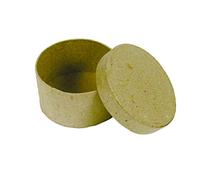 Clairefontaine ES Decopatch - bt500o Kleine Caja redonda de papel Mache