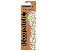 Clairefontaine ES Décopatch C827C - 1 funda de 3 hojas de papel impreso (30 x 40 cm)