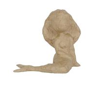 Clairefontaine ES Décopatch SA211C - Soporte de papel marrón maché, 11,5 x 17 x 15,5 cm, sirena