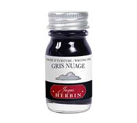 Clairefontaine ES J. Herbin (1 botella de tinta 10 ml para pluma estilográfica (), color Rauchblau