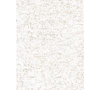 Clairefontaine ES Papel Décopatch No. 297 - Paquete de 20 hojas (395 x 298 mm, ideal para papmachés) amarillo craquelé, color Blanco