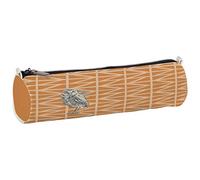 Clairefontaine Funny Company - Estuche redondo para lápices (5 x 21 cm, 4 unidades), varios diseños